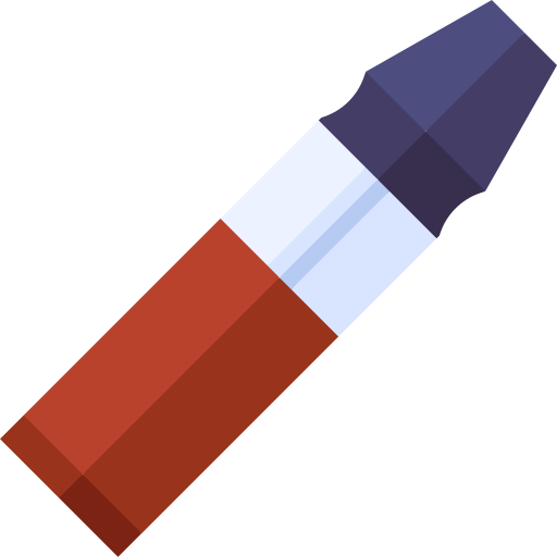 cigarrillo electrónico Basic Straight Flat icono