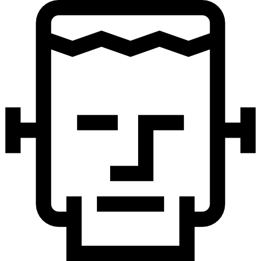 frankenstein Basic Straight Lineal icona