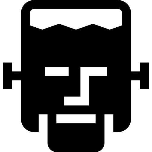 frankenstein Basic Straight Filled icono