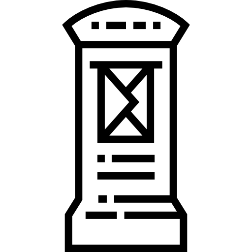 ポストボックス Detailed Straight Lineal icon