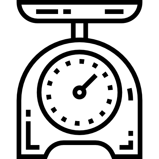Échelle Detailed Straight Lineal Icône