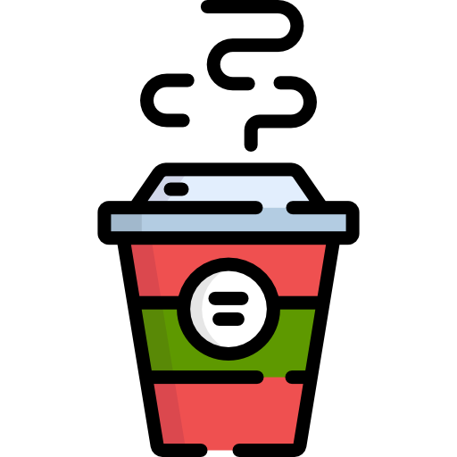 café caliente Special Lineal color icono