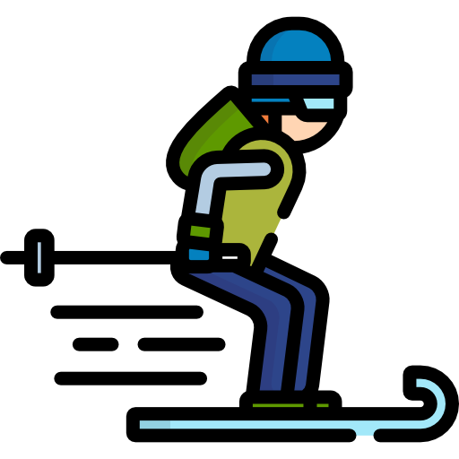 スキー Special Lineal color icon