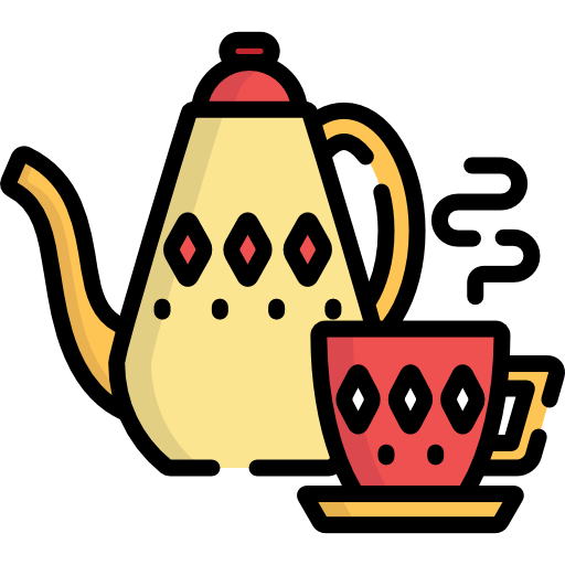 tè caldo Special Lineal color icona