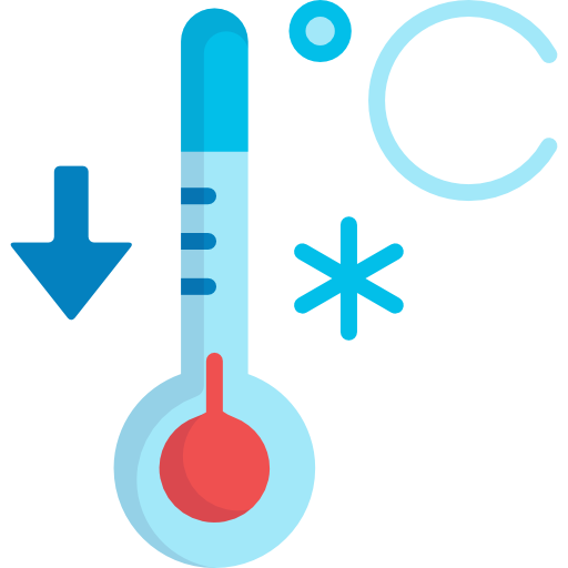 Low temperature Special Flat icon