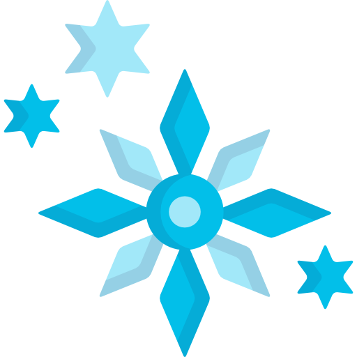 copos de nieve Special Flat icono