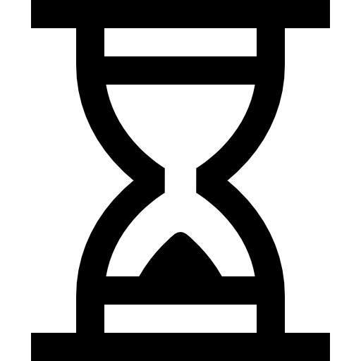 klepsydra Super Basic Straight Outline ikona
