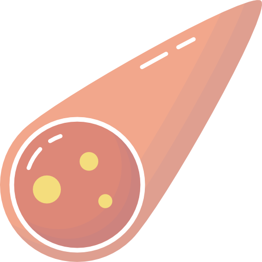 Comet Stockio Flat icon