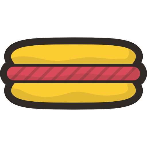 hotdog Stockio Lineal Color icon