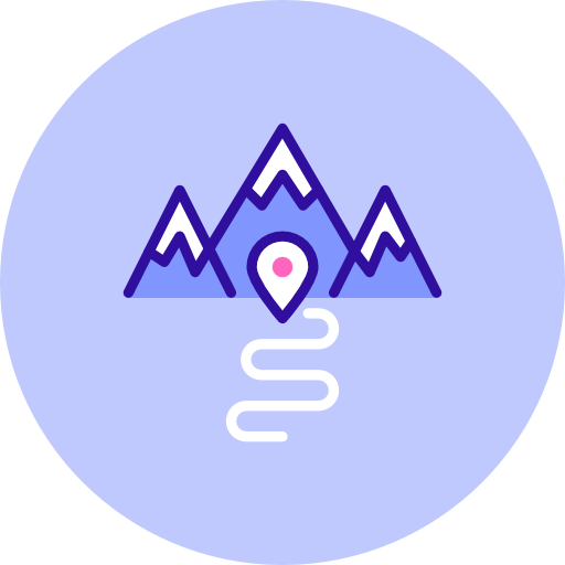Mountain Generic Circular icon