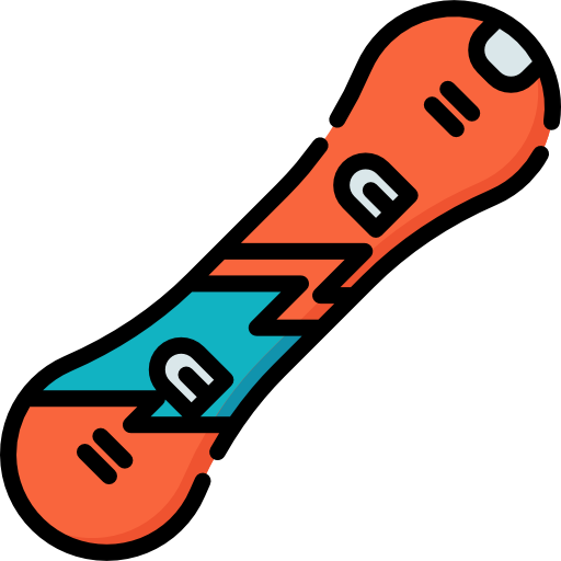 snowboard Special Lineal color icon