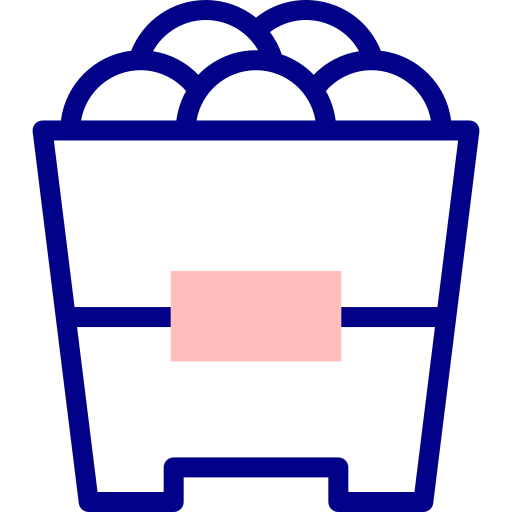 Оладьи Detailed Mixed Lineal color иконка