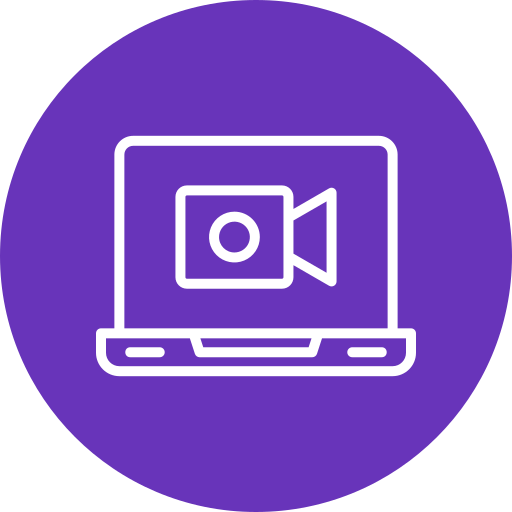video-oproep Generic Circular icoon