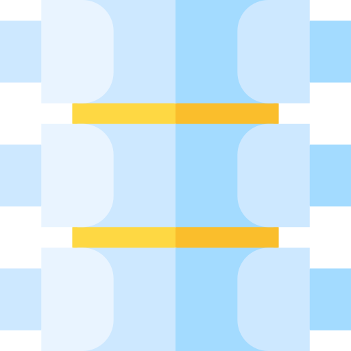 Vertebra Basic Straight Flat icon