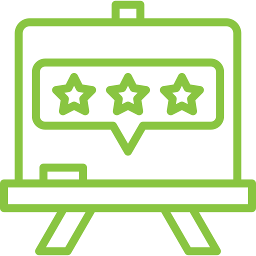 Rating Generic Outline Color icon