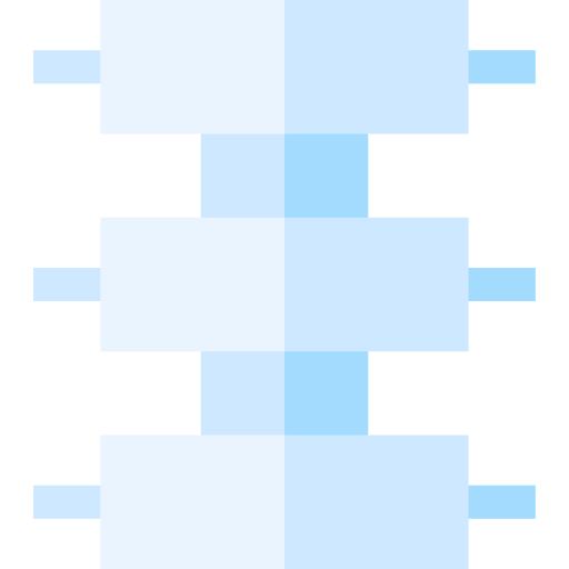 脊椎 Basic Straight Flat icon