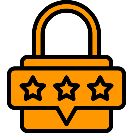 Padlock Generic Outline Color icon