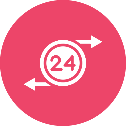 24時間 Generic Circular icon