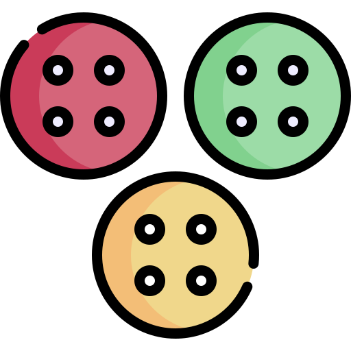 Кнопка Kawaii Lineal color иконка