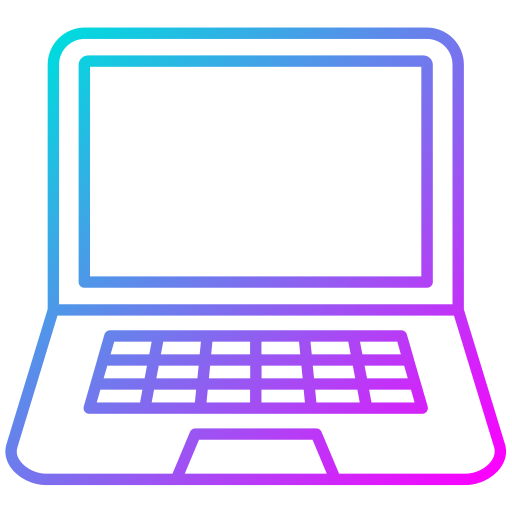ordinateur portable Generic Gradient Icône