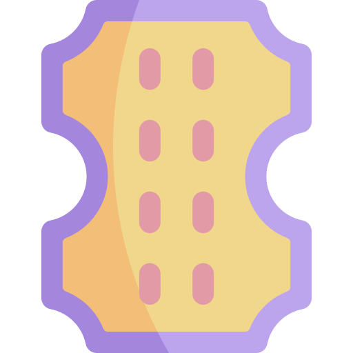 patrón de tela Kawaii Flat icono