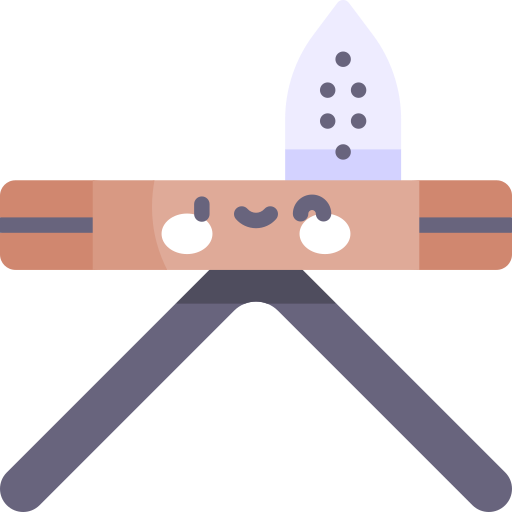 tabla de planchar Kawaii Flat icono