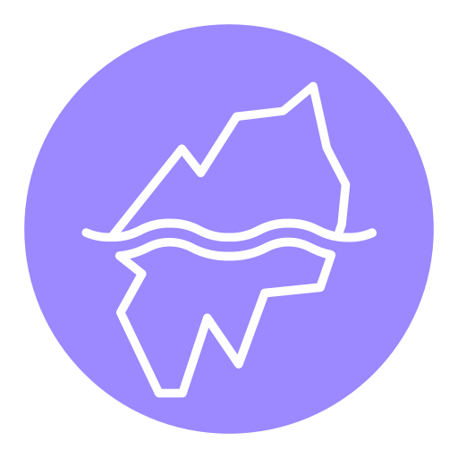 氷山 Generic Flat icon