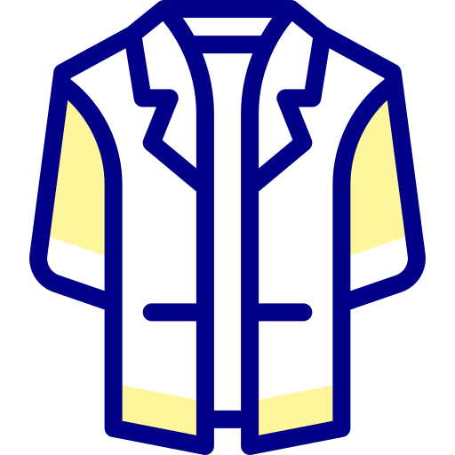 코트 Detailed Mixed Lineal color icon