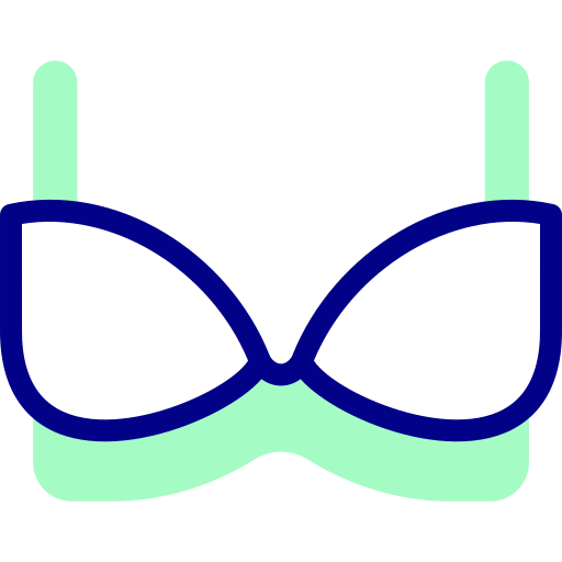 Bra Detailed Mixed Lineal color icon