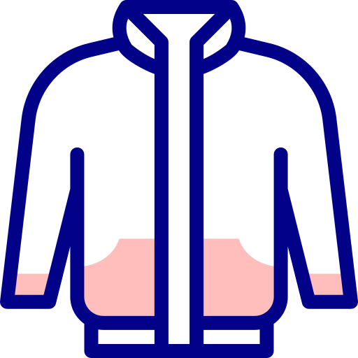 재킷 Detailed Mixed Lineal color icon
