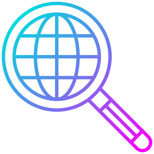 ricerca globale Generic Gradient icona