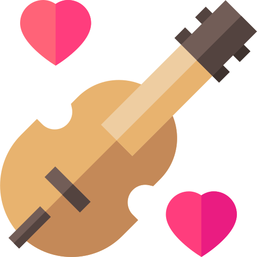バイオリン Basic Straight Flat icon