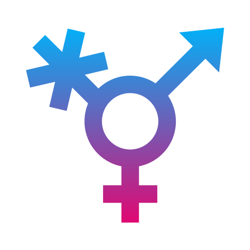 transgender Generic Gradient icoon