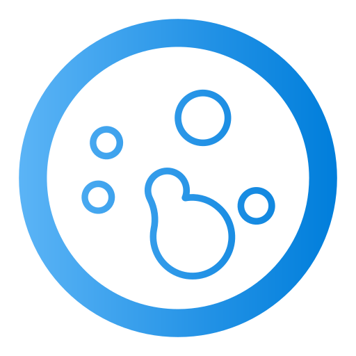 Bacteria Generic Flat Gradient icon