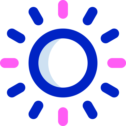 sol Super Basic Orbit Color icono