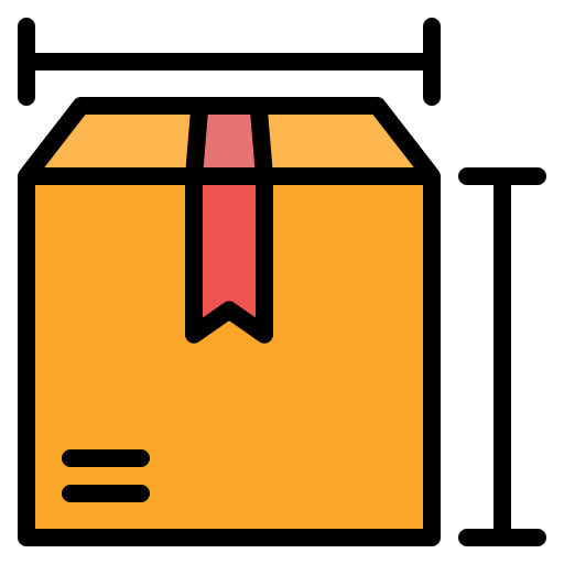 abmessungen Generic Outline Color icon