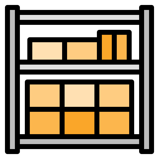 Warehouse Generic Outline Color icon