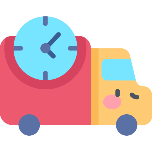 Fast delivery Kawaii Flat icon