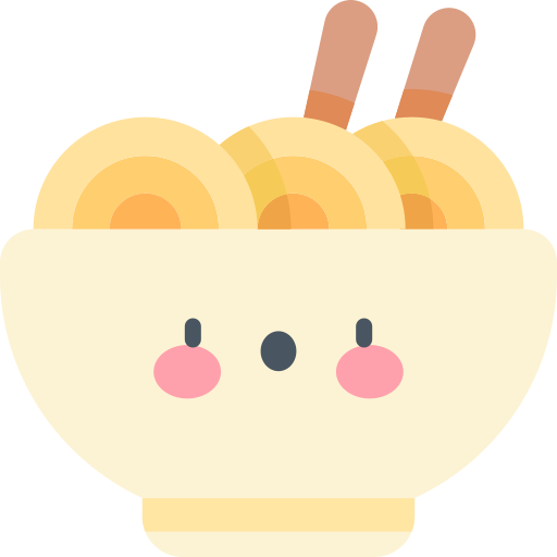 拉麺 Kawaii Flat icon