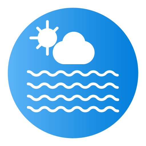 Sea Generic Flat Gradient icon