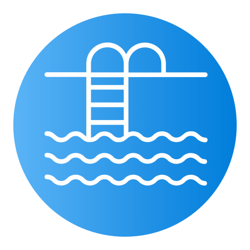 pływanie Generic Flat Gradient ikona