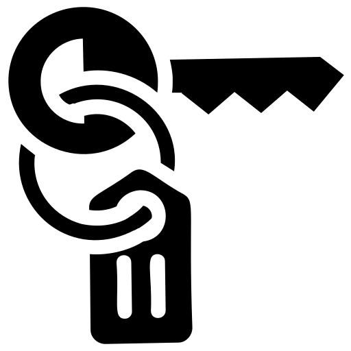 chaveiro Generic Glyph Ícone