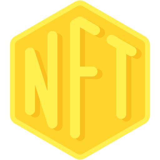 Non fungible token Generic Flat icon