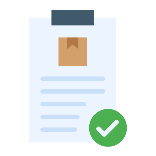 Delivery file Generic Flat icon