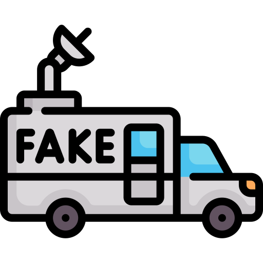 Fake news Special Lineal color icon