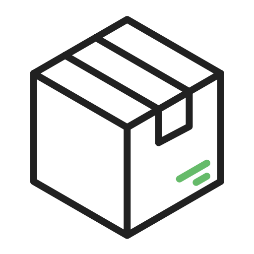 Delivery box Generic Outline Color icon