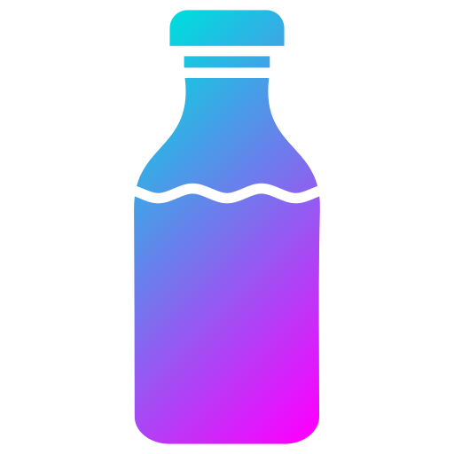 butelka mleka Generic Flat Gradient ikona