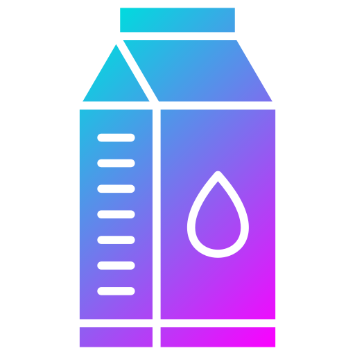 milchpackung Generic Flat Gradient icon
