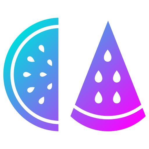 wassermelone Generic Flat Gradient icon