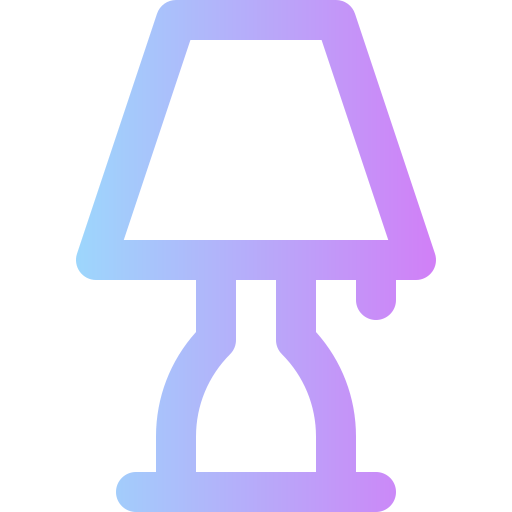lampe de table Super Basic Rounded Gradient Icône